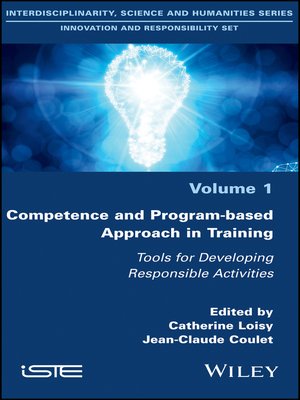 cover image of Competence and Program-based Approach in Training